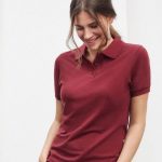James & Nicholson Damen Piqué Polo kurzarm