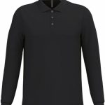 Kariban Herren Piqué Polo langarm